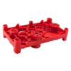 Apex Tactical 104001 Red Polymer Armorer's Block for Pistols